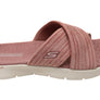 Skechers Womens GOwalk Flex Sandal Impressed Slides Sandals