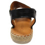 Orizonte Katrina Womens European Leather Comfort Espadrille Sandals