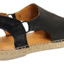Orizonte Katrina Womens European Leather Comfort Espadrille Sandals