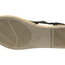 Orizonte Katrina Womens European Leather Comfort Espadrille Sandals