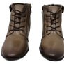 Perlatto Marie Womens Comfortable Leather Ankle Boots Made In Brazil