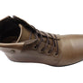 Perlatto Marie Womens Comfortable Leather Ankle Boots Made In Brazil