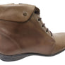 Perlatto Marie Womens Comfortable Leather Ankle Boots Made In Brazil