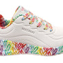 Skechers Womens X JGoldcrown Uno Lite Exuberant Hearts Shoes
