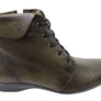 Perlatto Marie Womens Comfortable Leather Ankle Boots Made In Brazil
