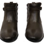 Perlatto Lane Womens Comfortable Leather Ankle Boots Made In Brazil