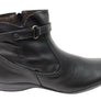 Perlatto Lane Womens Comfortable Leather Ankle Boots Made In Brazil