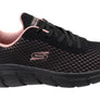 Skechers Womens BOBS Sport B Flex Swift Flair Comfortable Shoes
