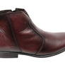 Perlatto Morgan Womens Comfortable Leather Ankle Boots Made In Brazil