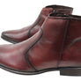 Perlatto Morgan Womens Comfortable Leather Ankle Boots Made In Brazil