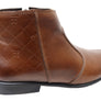 Perlatto Morgan Womens Comfortable Leather Ankle Boots Made In Brazil