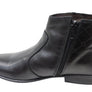 Perlatto Morgan Womens Comfortable Leather Ankle Boots Made In Brazil