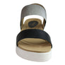Pegada Rosie Womens Comfort Cushioned Leather Sandals Made In Brazil