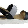 Pegada Rosie Womens Comfort Cushioned Leather Sandals Made In Brazil