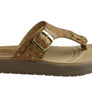 Pegada Jess Womens Cushioned Leather Sandals Thongs Made In Brazil