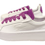 Lacoste Women Leather Lace Up Carnaby Platform Sneakers