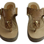 Pegada Jess Womens Cushioned Leather Sandals Thongs Made In Brazil