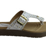 Pegada Jess Womens Cushioned Leather Sandals Thongs Made In Brazil
