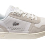 Lacoste Women Comfortable Lace Up Leather T Clip Sneakers