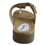 Pegada Jess Womens Cushioned Leather Sandals Thongs Made In Brazil