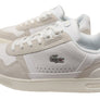 Lacoste Women Comfortable Lace Up Leather T Clip Sneakers