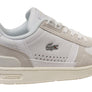 Lacoste Women Comfortable Lace Up Leather T Clip Sneakers