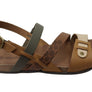 New Face Pina Womens Comfortable Leather Sandals Made In Brazil