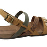 New Face Pina Womens Comfortable Leather Sandals Made In Brazil