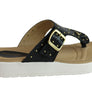 Pegada Jess Womens Cushioned Leather Sandals Thongs Made In Brazil
