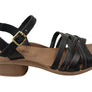 New Face Arla Womens Brazilian Comfortable Leather Low Heel Sandals