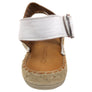 Orizonte Cove Womens European Leather Comfortable Espadrille Sandals