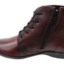 Perlatto Marie Womens Comfortable Leather Ankle Boots Made In Brazil