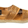 Orizonte Cove Womens European Leather Comfortable Espadrille Sandals
