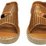 Orizonte Cove Womens European Leather Comfortable Espadrille Sandals