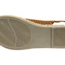 Orizonte Cove Womens European Leather Comfortable Espadrille Sandals