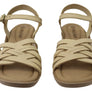 New Face Arla Womens Brazilian Comfortable Leather Low Heel Sandals
