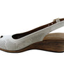 Orizonte Dominica Womens European Leather Comfortable Wedge Sandals
