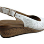 Orizonte Dominica Womens European Leather Comfortable Wedge Sandals