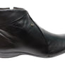 Perlatto Lotty Womens Comfortable Leather Ankle Boots Made In Brazil