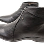 Perlatto Lotty Womens Comfortable Leather Ankle Boots Made In Brazil
