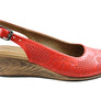 Orizonte Dominica Womens European Leather Comfortable Wedge Sandals