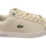 Lacoste Women Leather Lace Up Graduate Pro Heel Pop Sneakers