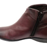 Perlatto Lotty Womens Comfortable Leather Ankle Boots Made In Brazil