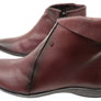 Perlatto Lotty Womens Comfortable Leather Ankle Boots Made In Brazil
