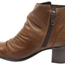 Perlatto Brooke Womens Comfortable Leather Ankle Boots Made In Brazil