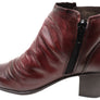 Perlatto Brooke Womens Comfortable Leather Ankle Boots Made In Brazil