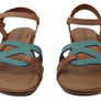 New Face Leni Womens Comfortable Leather Sandals Made In Brazil