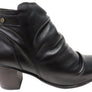 Perlatto Brooke Womens Comfortable Leather Ankle Boots Made In Brazil