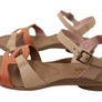 New Face Leni Womens Comfortable Leather Sandals Made In Brazil
