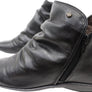 Perlatto Linda Womens Comfortable Leather Ankle Boots Made In Brazil